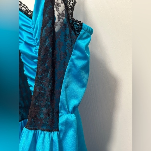 Vintage 80s 70s Undercover Wear nightgown womens L Fairycore babydoll slip dress - Picture 13 of 16